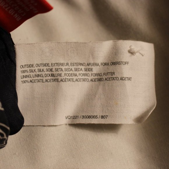 Black and White Silk Lined Esprit Skirt - Picture 4 of 4